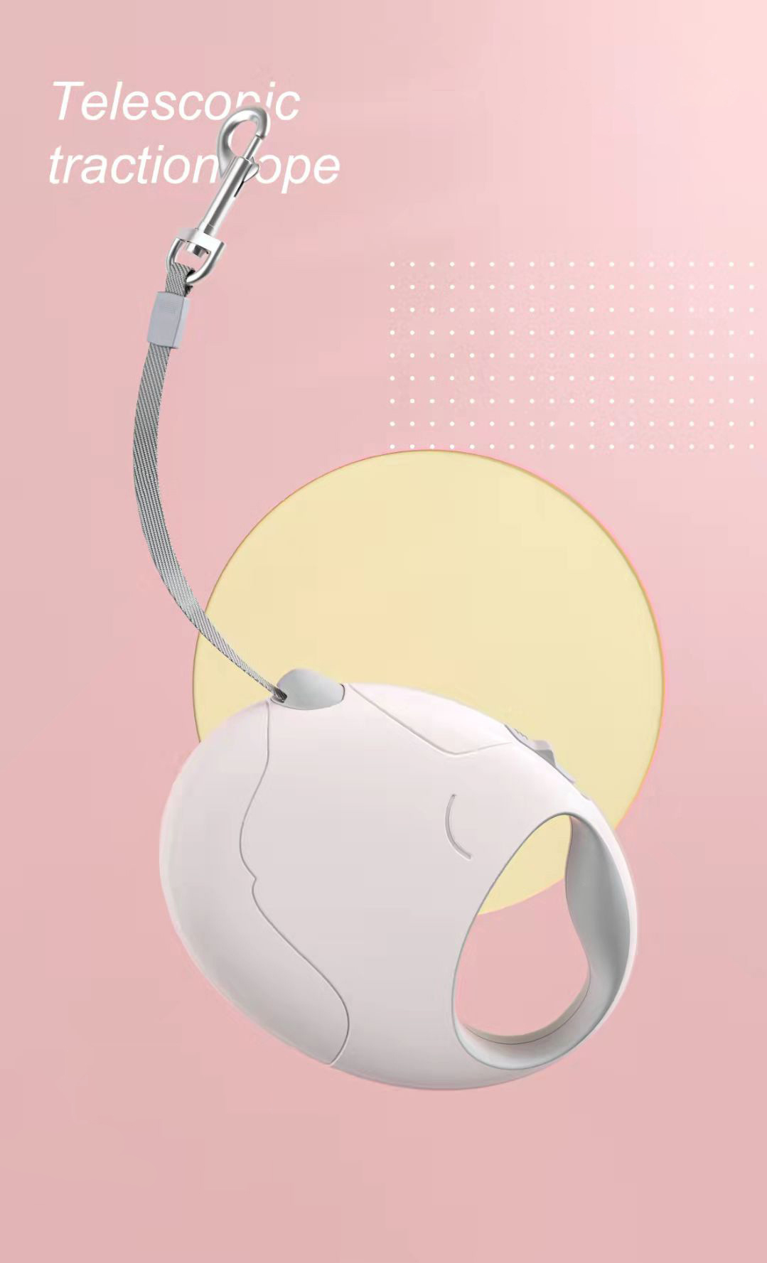 Egg-shaped puppy-pink [2.5m]