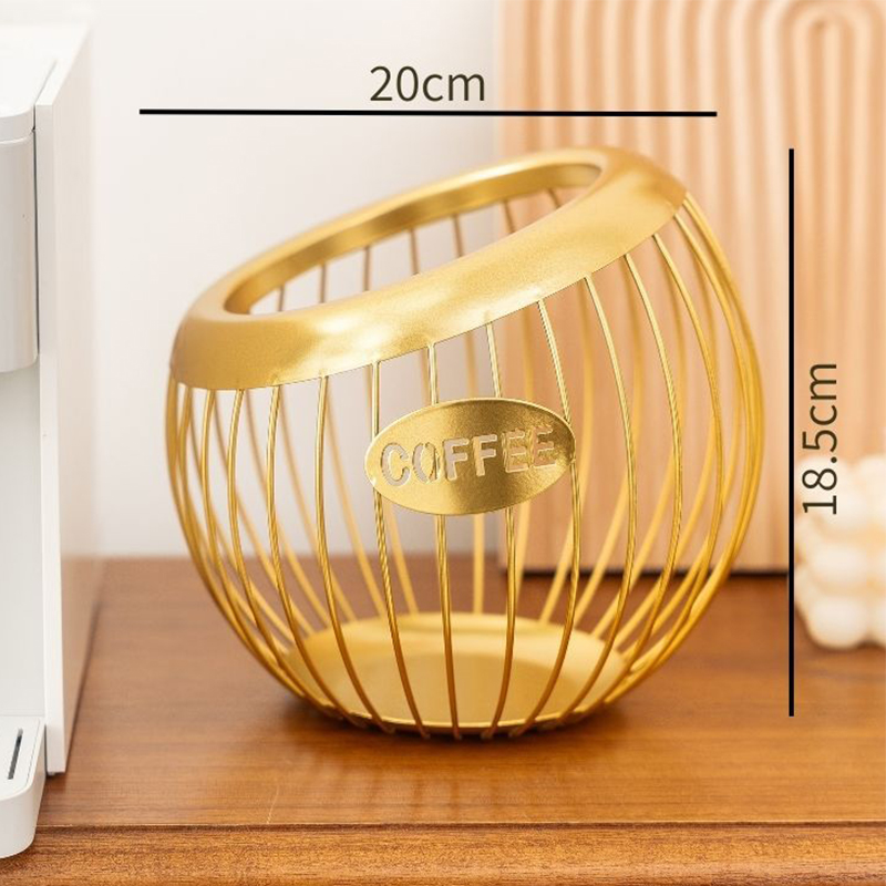 Beveled edge opening-gold short style