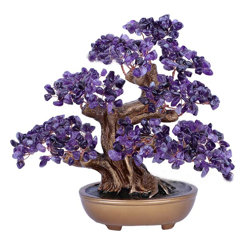 Medium natural amethyst 23cm high