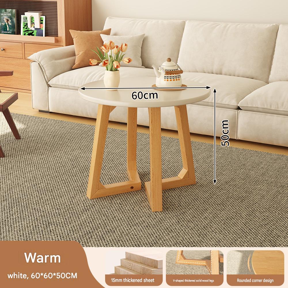 V-shaped round table 60*60*50/white