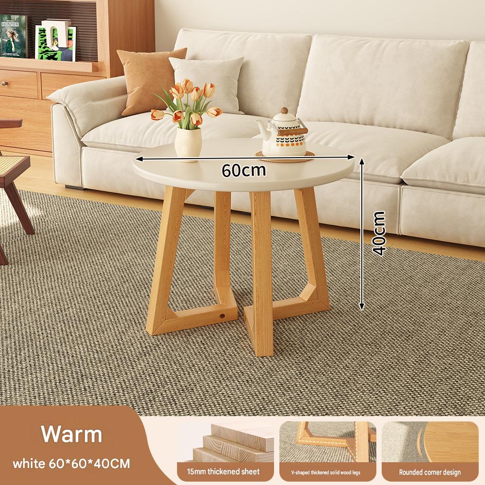 V-shaped round table 60*60*40/white