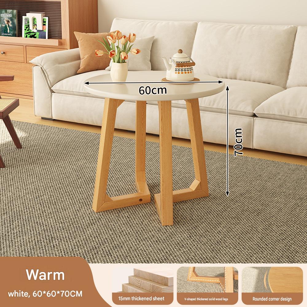 V-shaped round table 60*60*70/white
