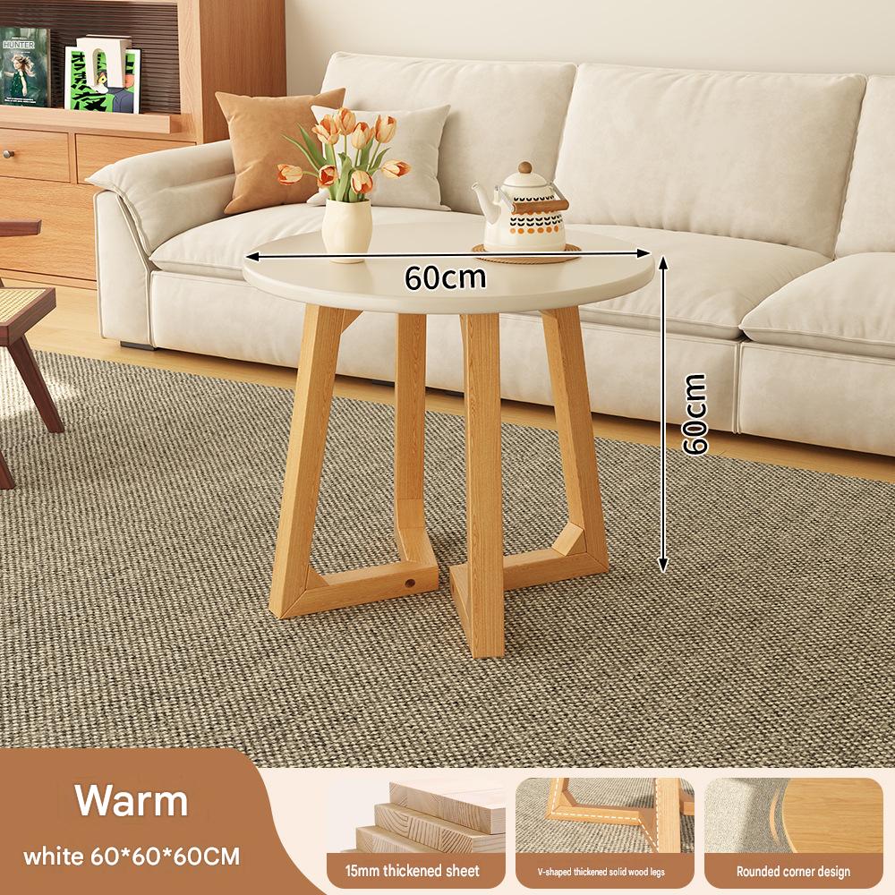 V-shaped round table 60*60*60/white