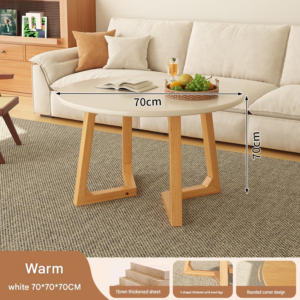 V-shaped round table 70*70*70/white