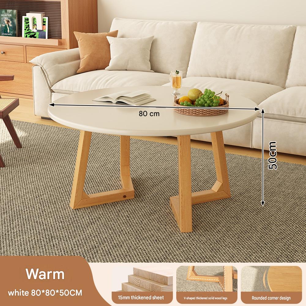 V-shaped round table 80*80*50/white