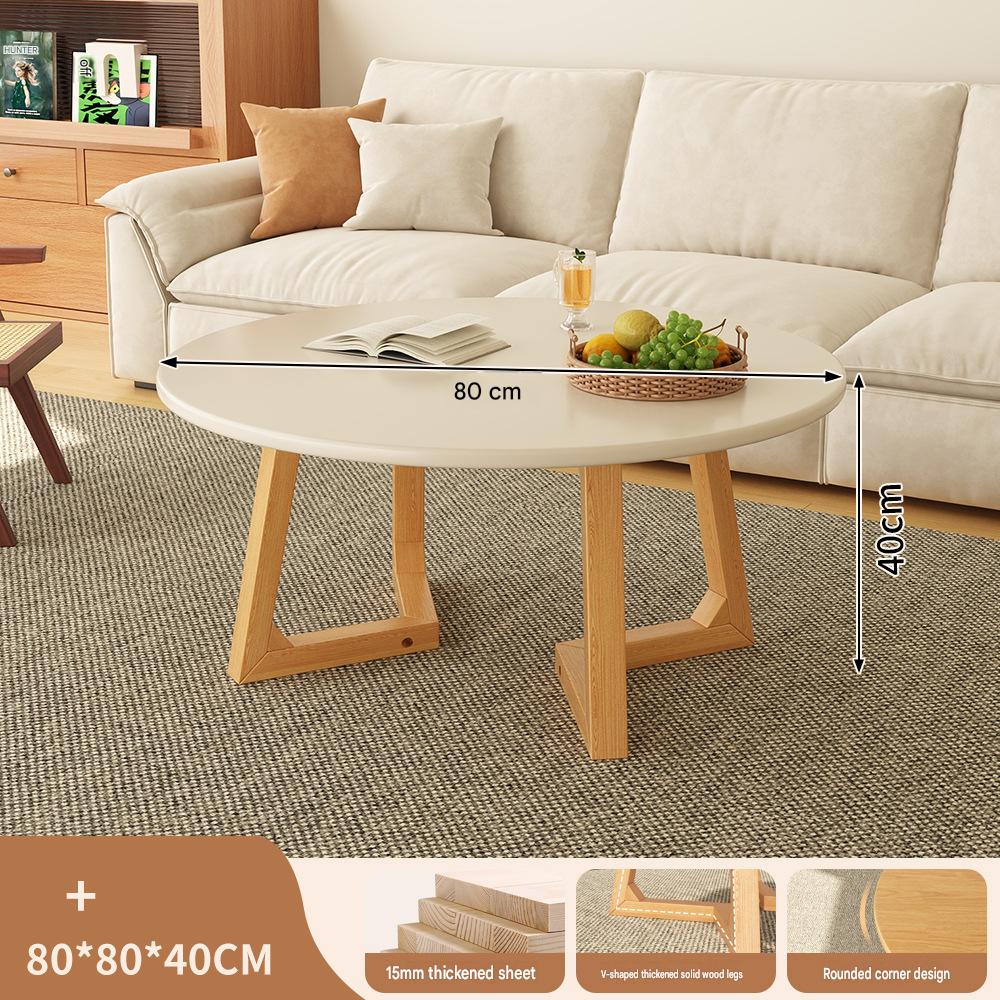 V-shaped round table 80*80*40/white