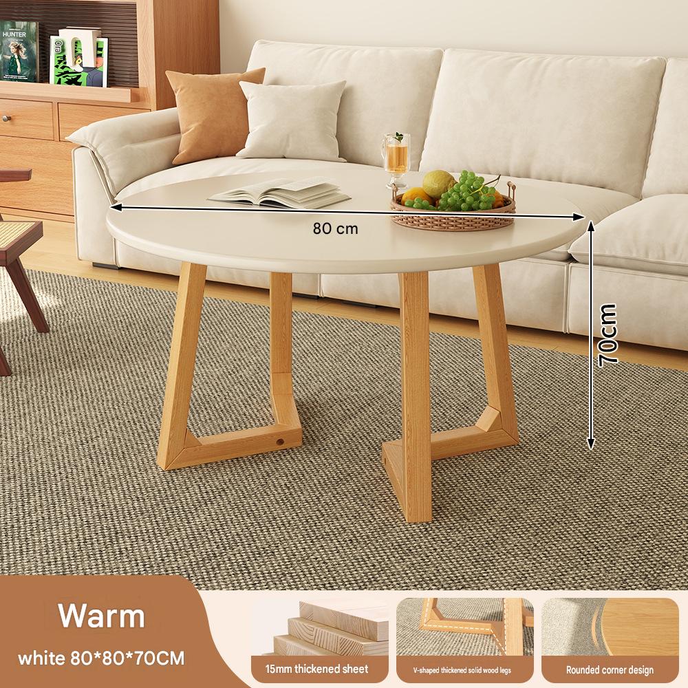 V-shaped round table 80*80*70/white