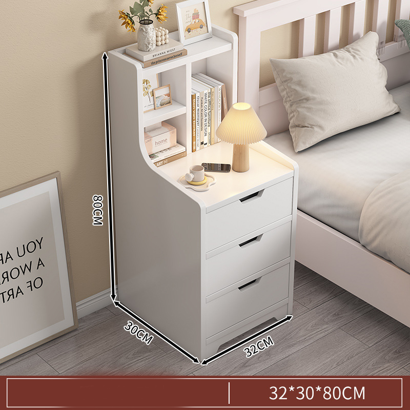three drawer warm white