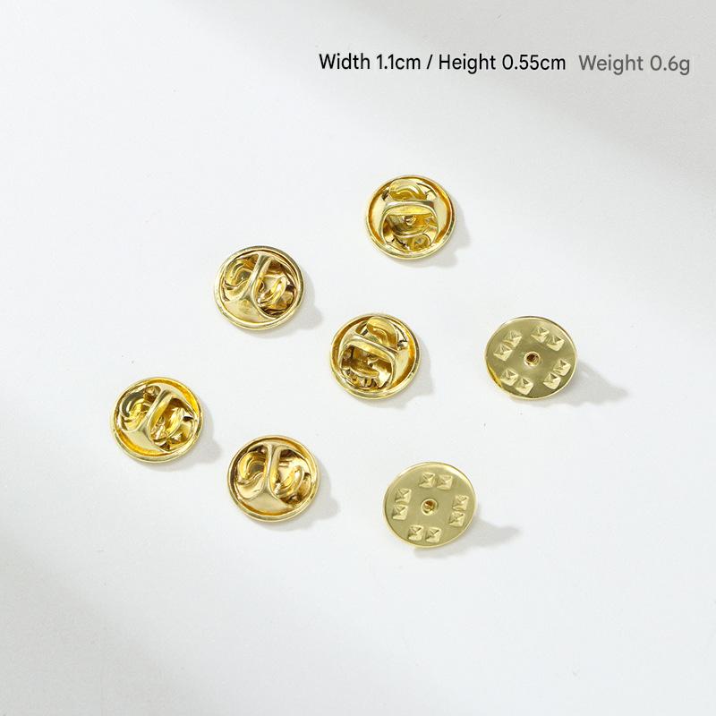 1:Light kc gold butterfly buckle