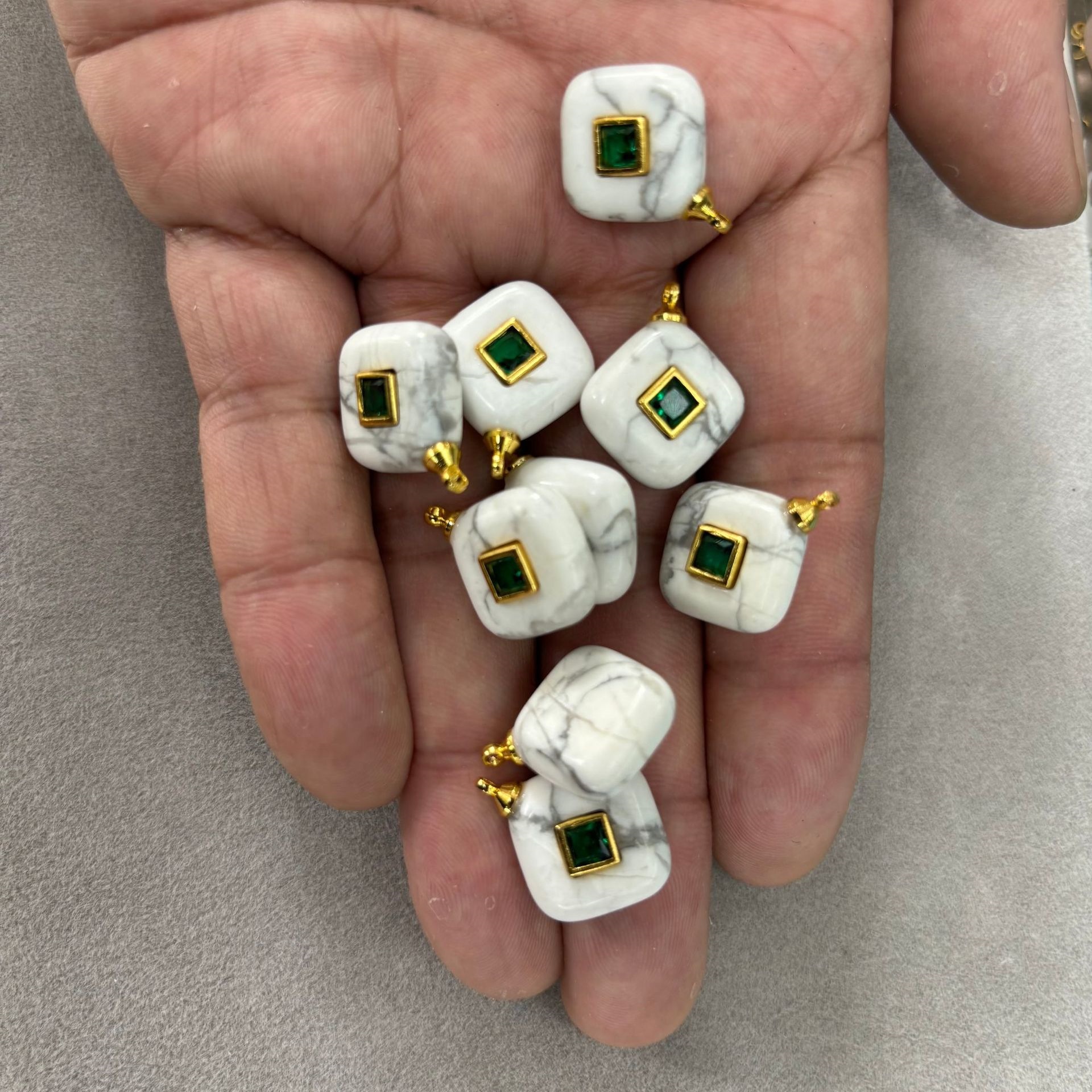 10 White Turquoise