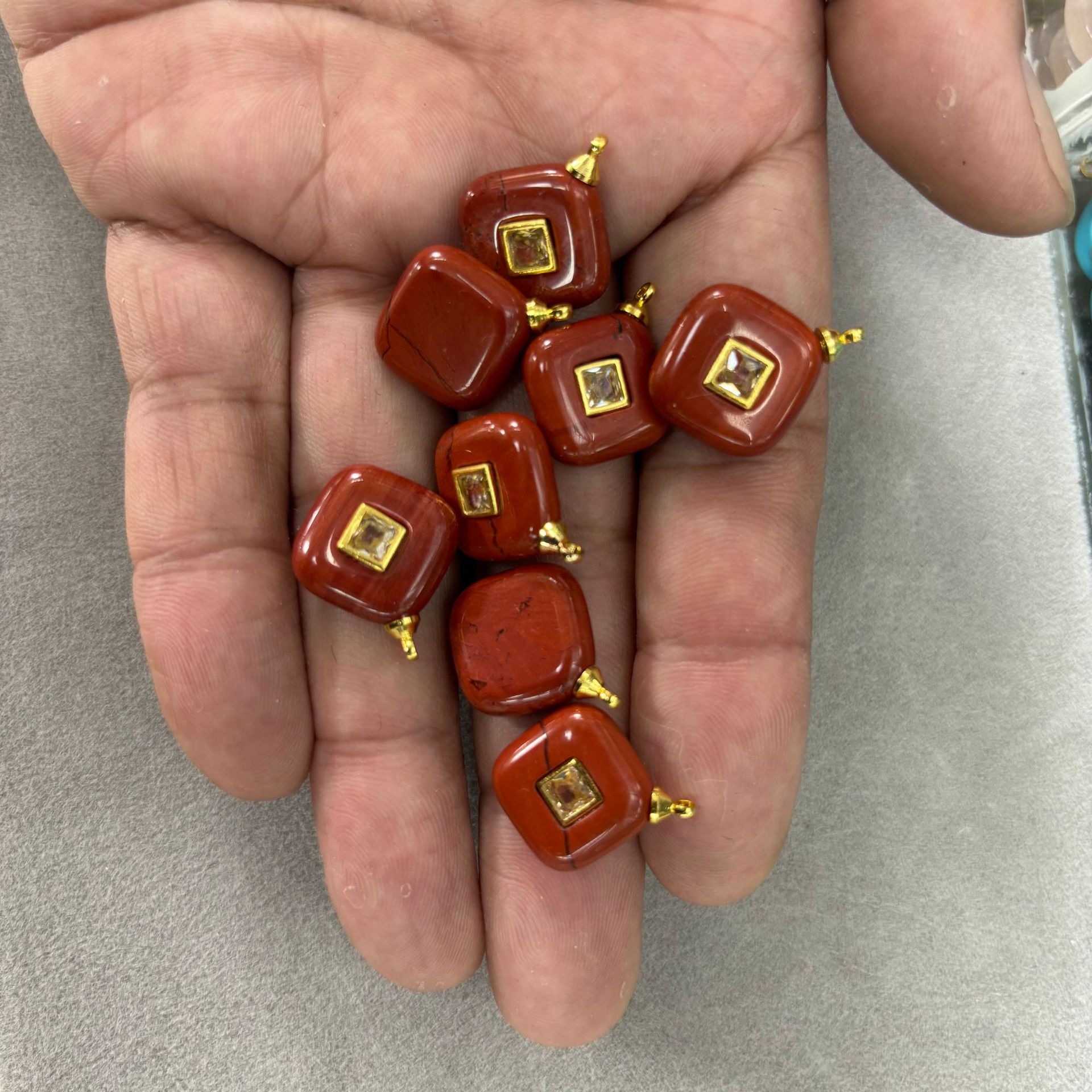 9  Red stone