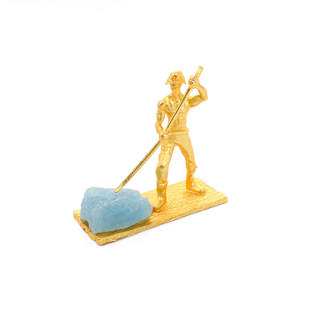 4 Miner aquamarine