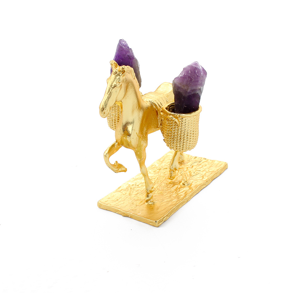9 Horse amethyst