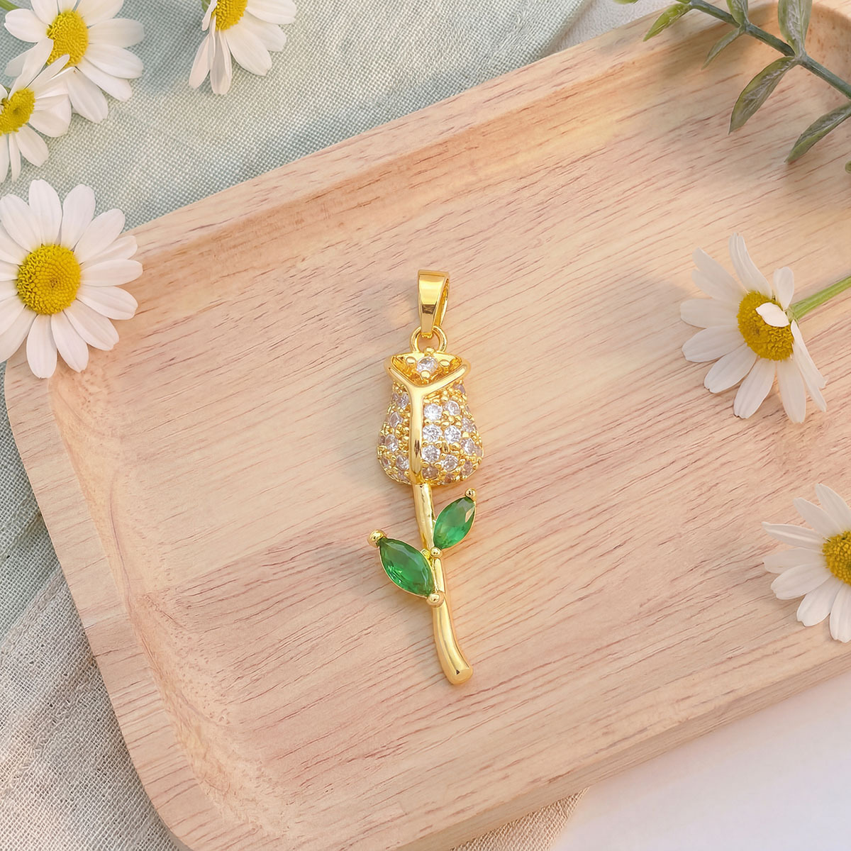 4:Xl6270 rose pendant gold