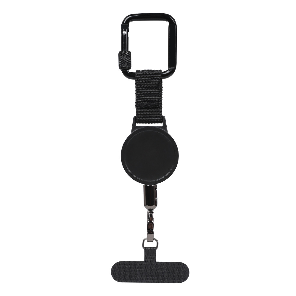 Square carabiner phone clip