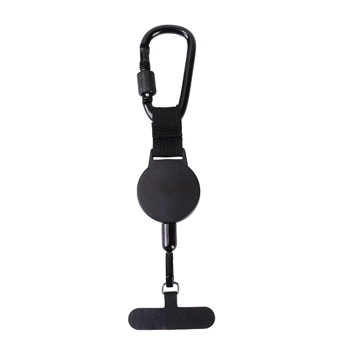 D-shaped carabiner mobile phone buckle