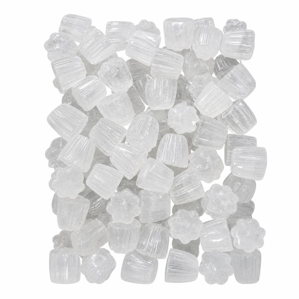 3 White crystal