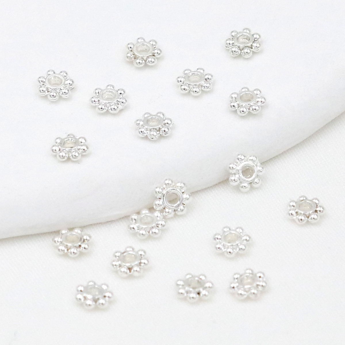 Thick Silver 4mm