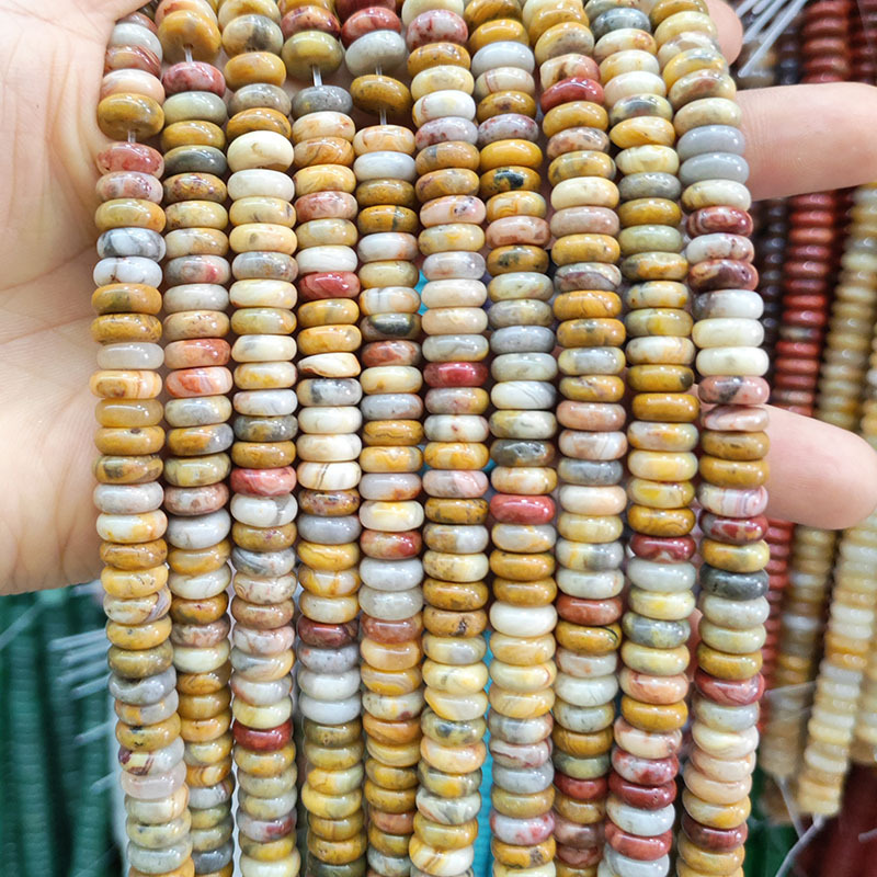 Crazy Agate 3*8mm