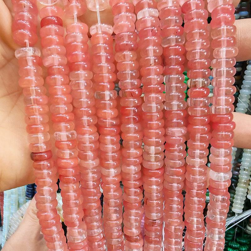 Cherry Quartz 3*8mm