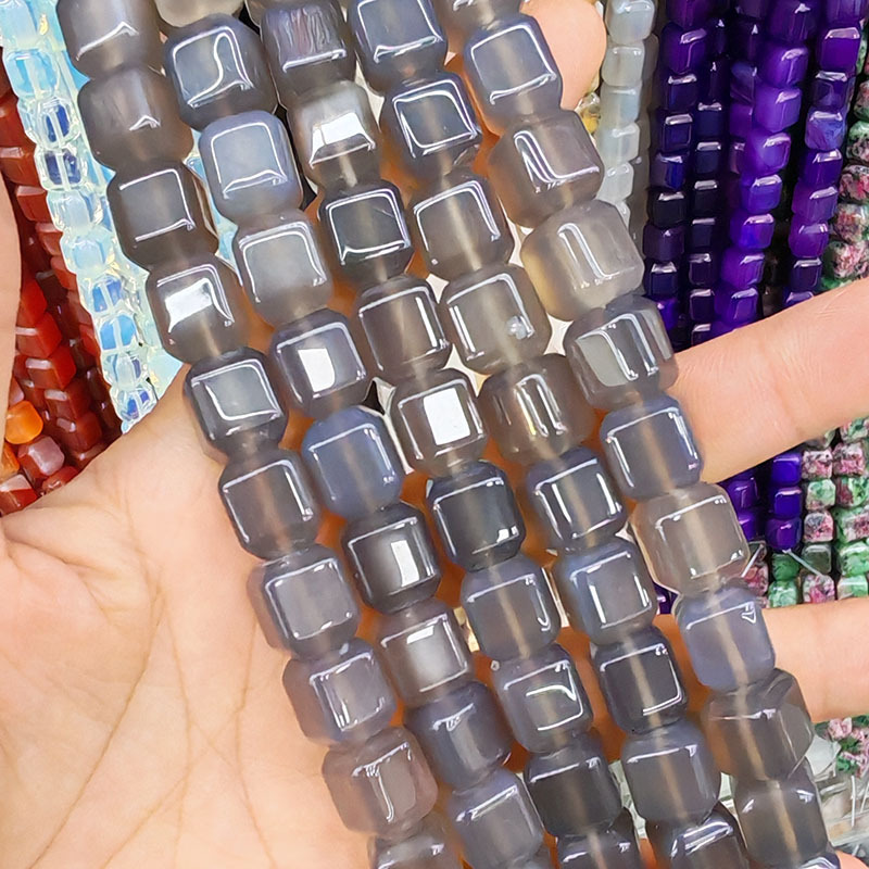 Gray agate 10*12mm