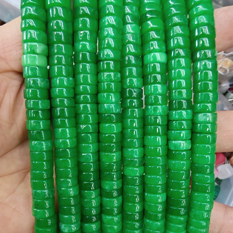 Green jade 3*8mm