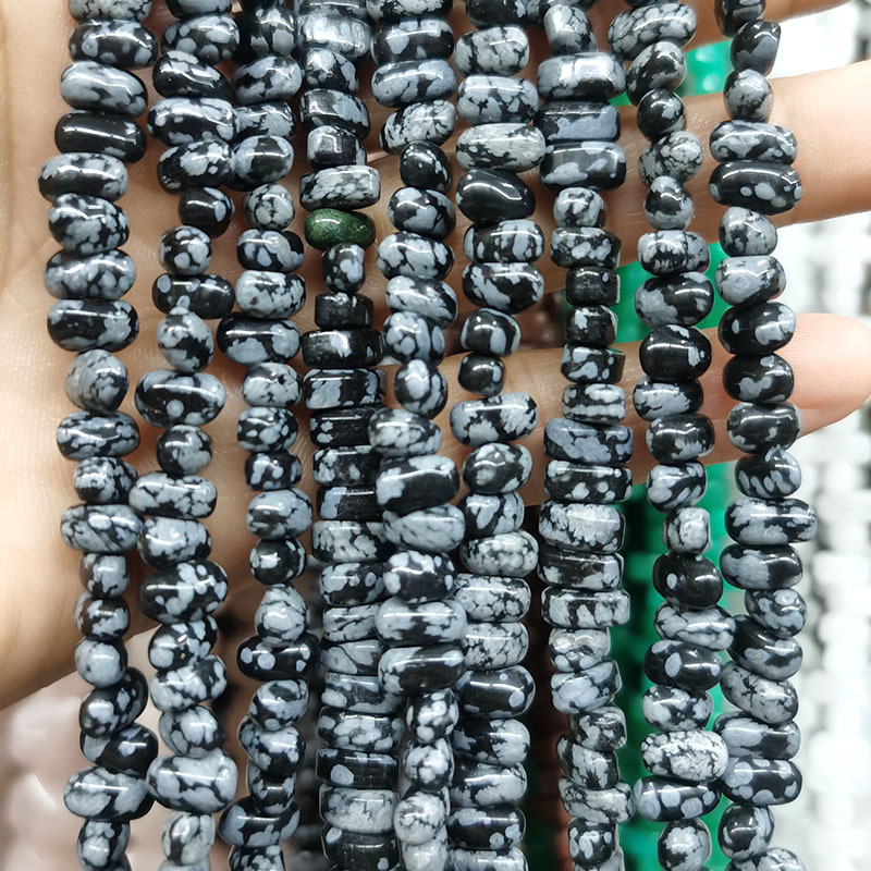 22:obsidienne flocon de neige