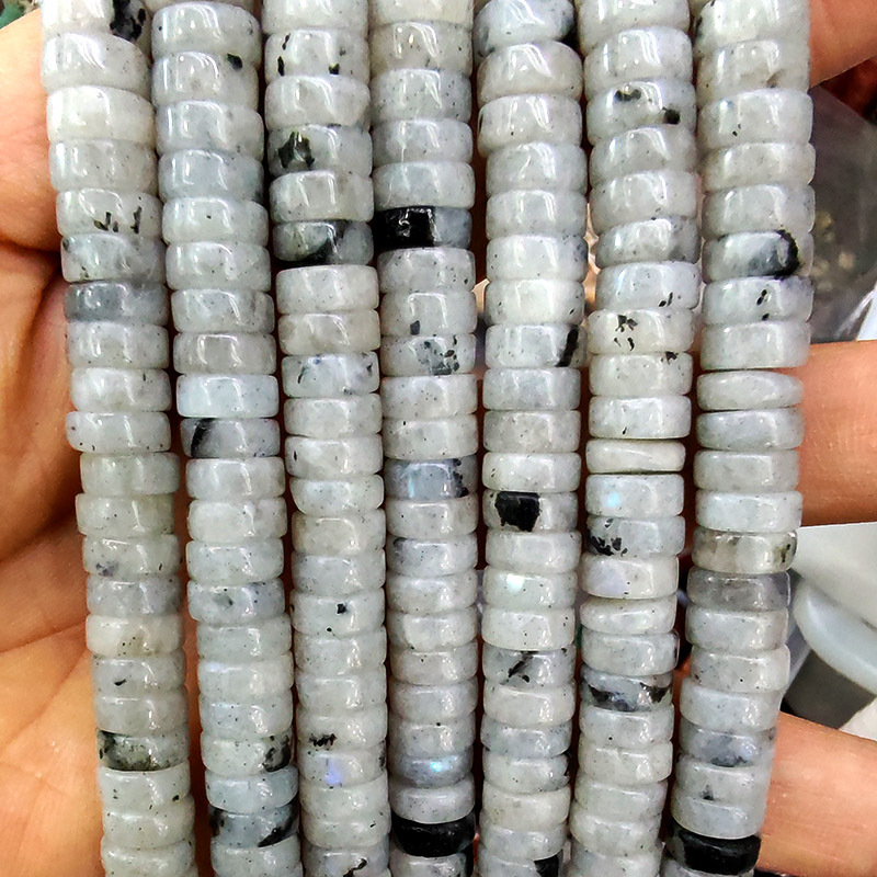 5:Black and white glitter stone