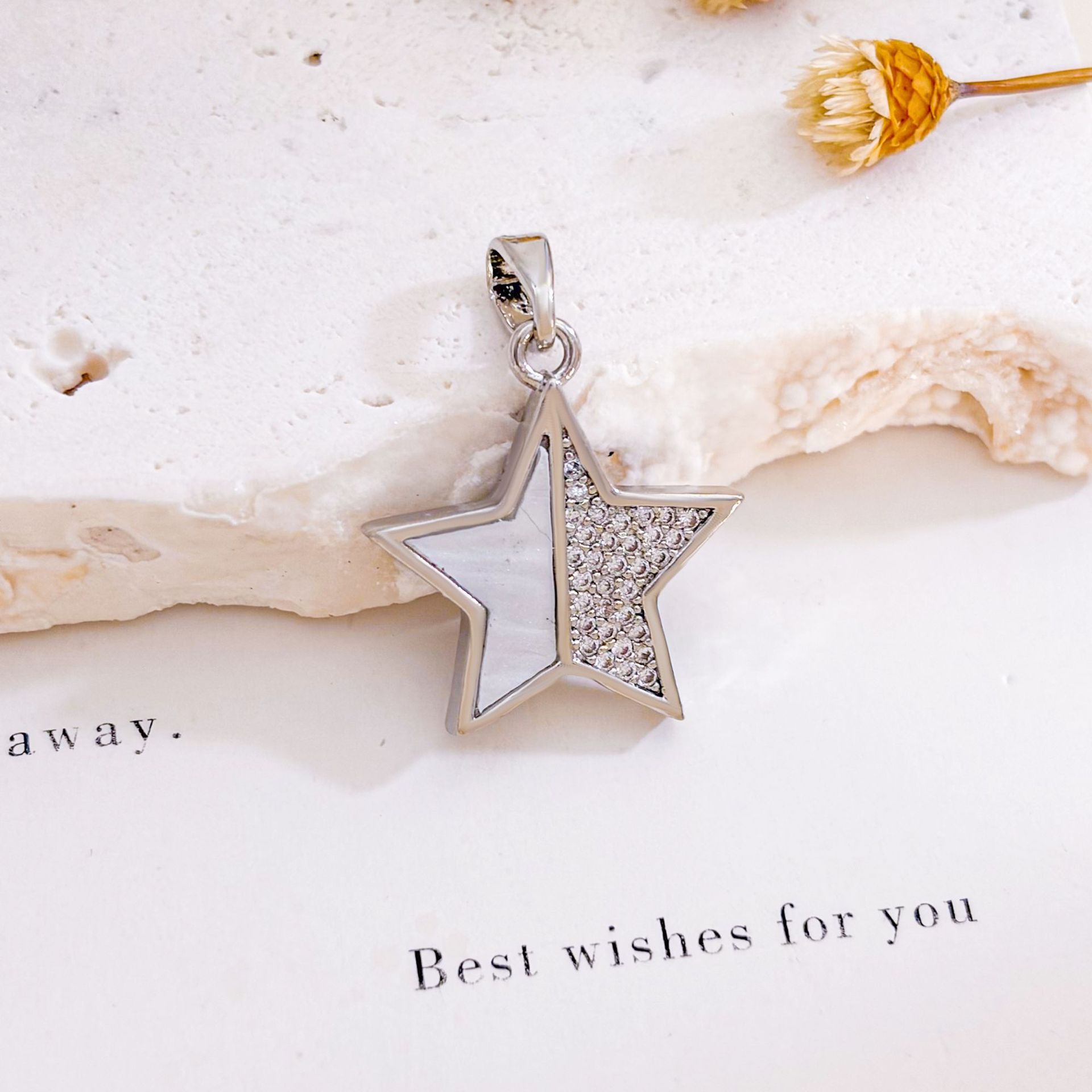 7:Xl794 five-pointed star pendant silver