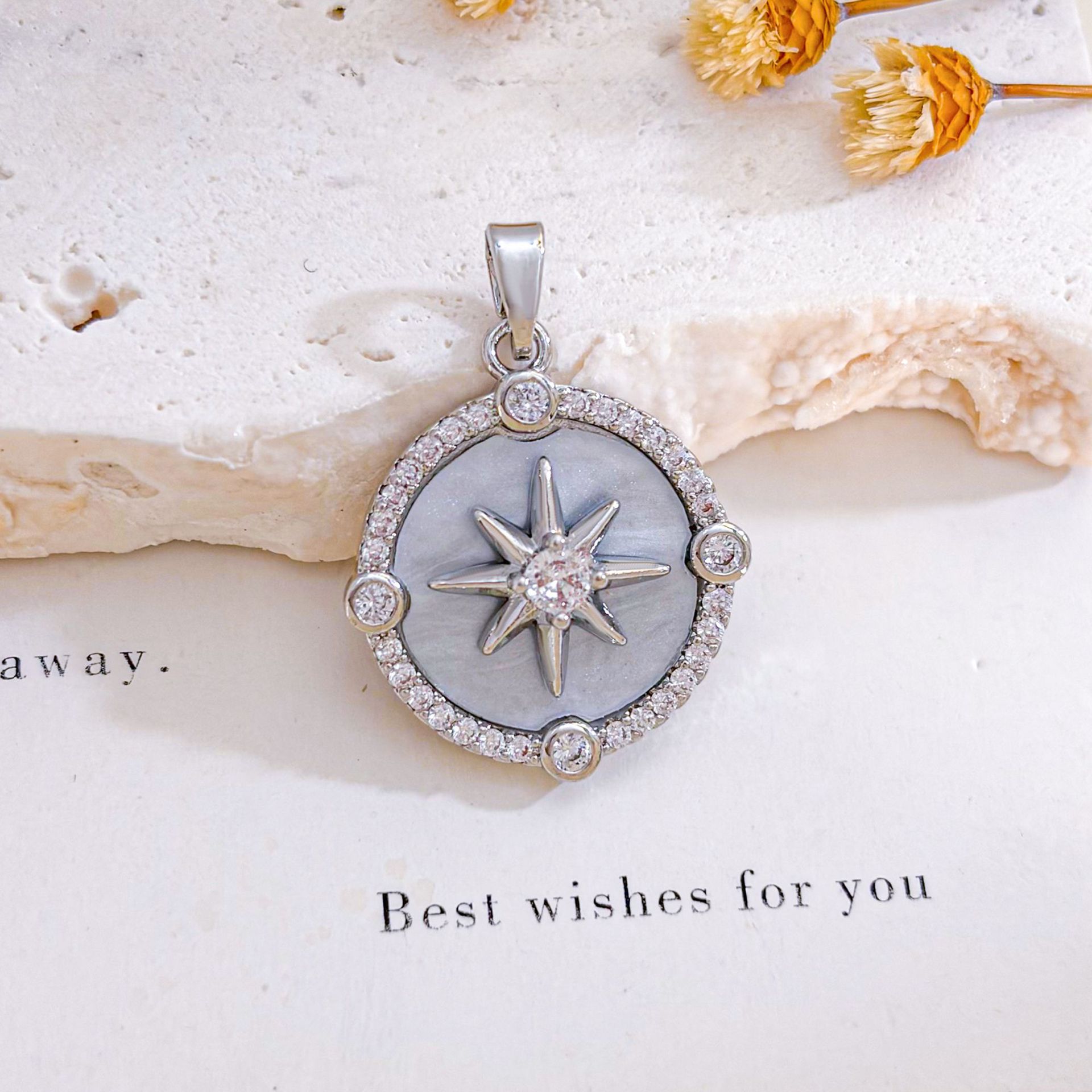 7:Xl3967 six-pointed star pendant silver