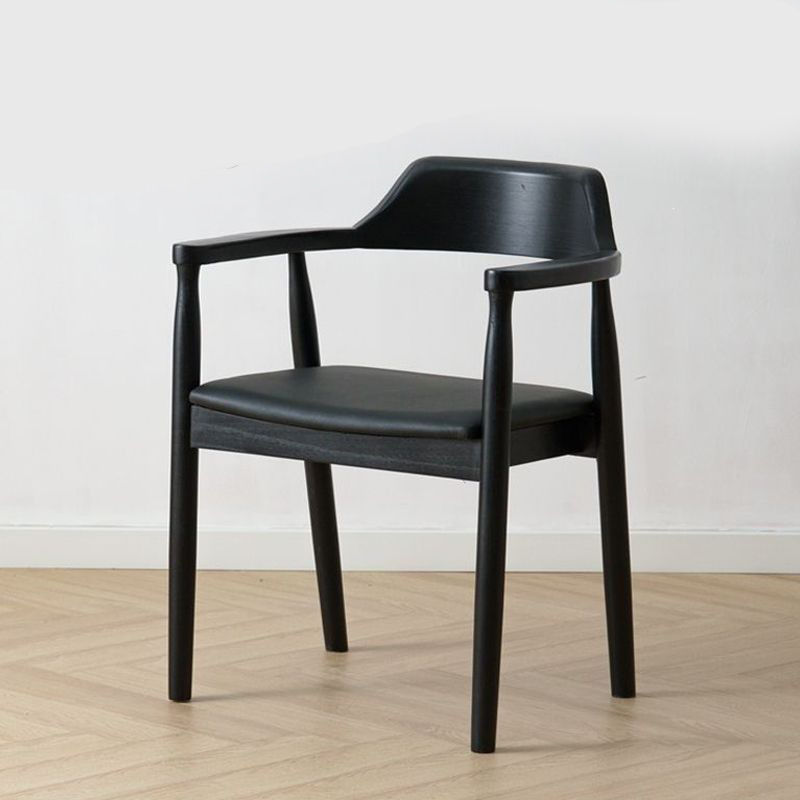Classic Black Black PU Seat Cushion