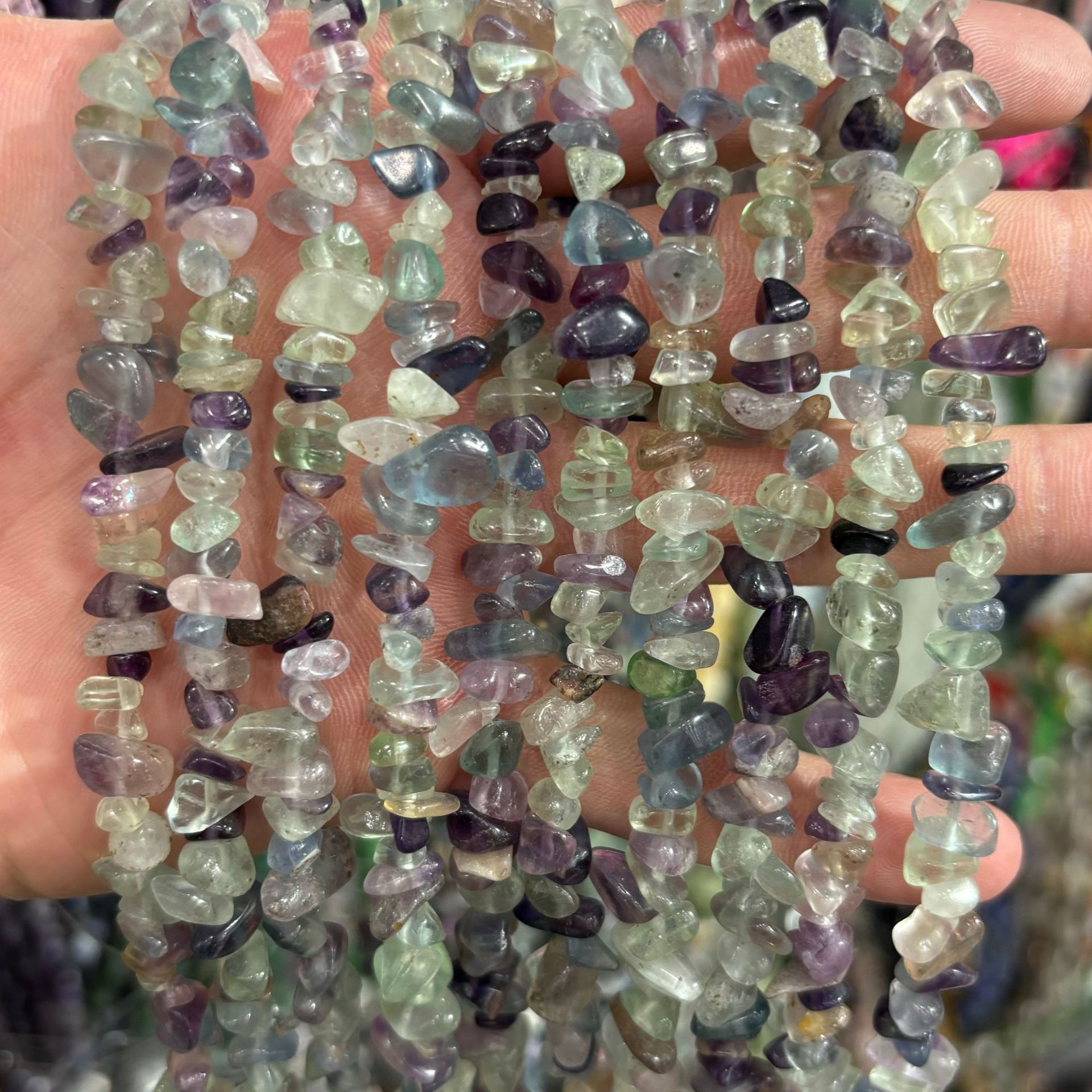 10:Colored fluorite