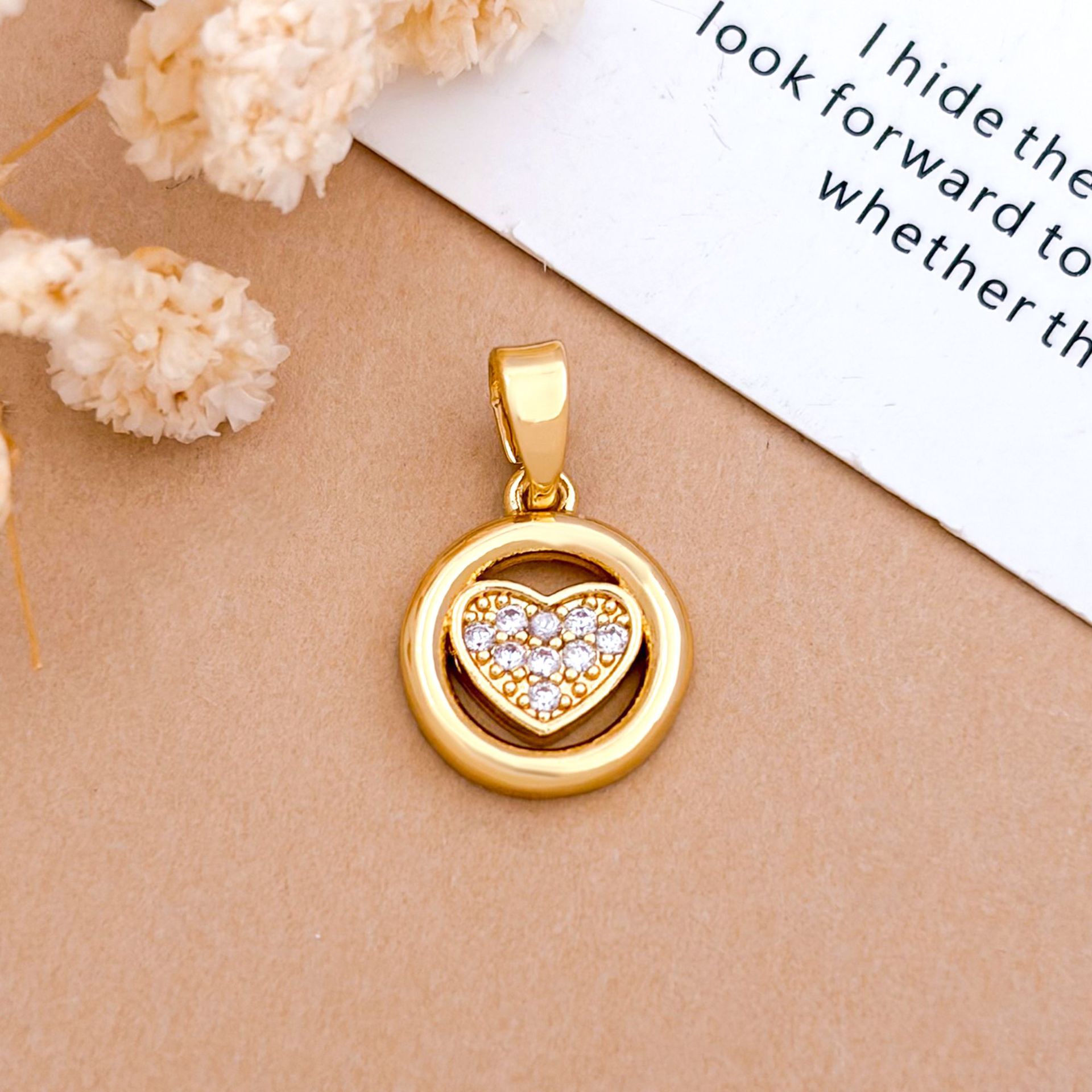 1:Xl5762 ring love pendant gold