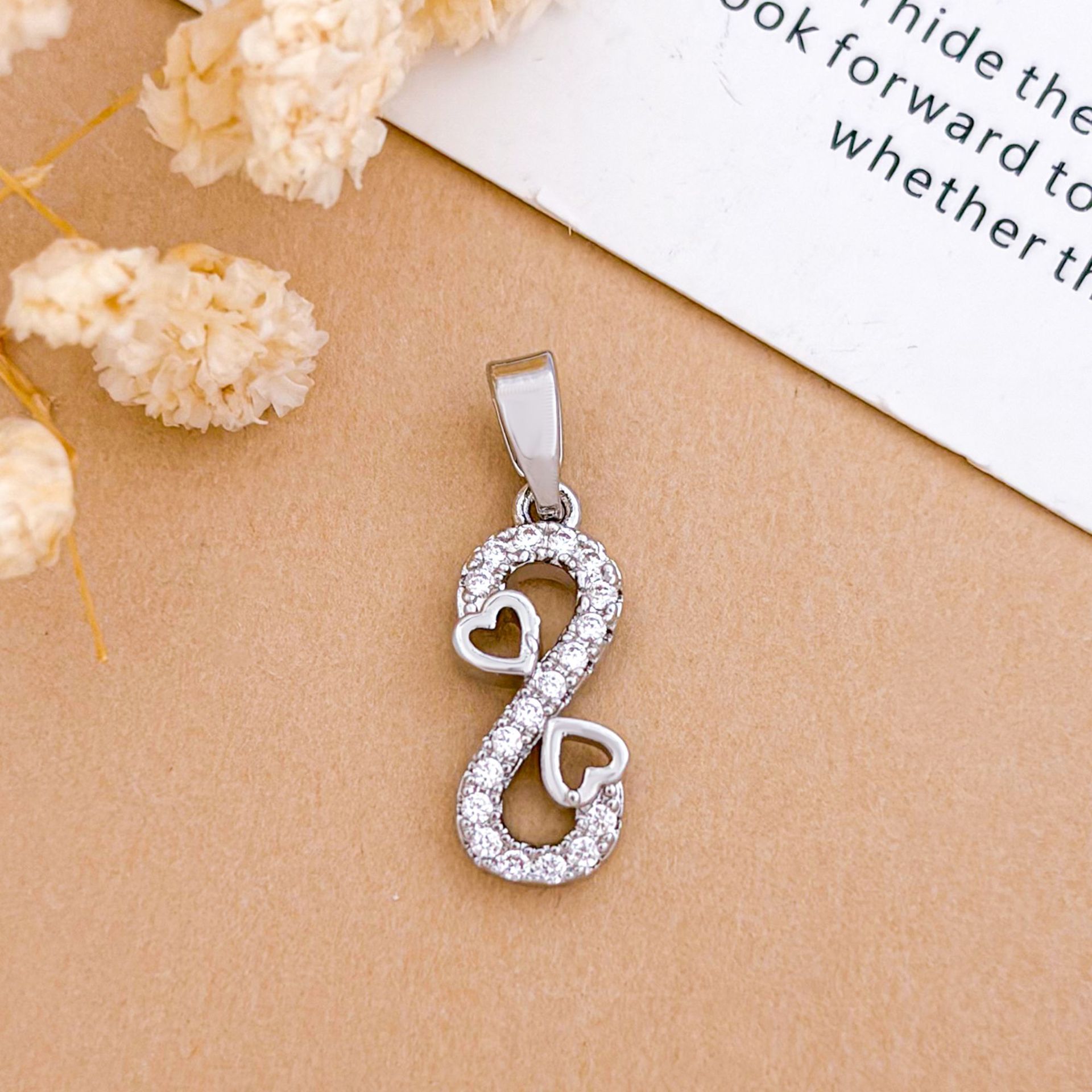 9:Xl5776 infinite love pendant silver