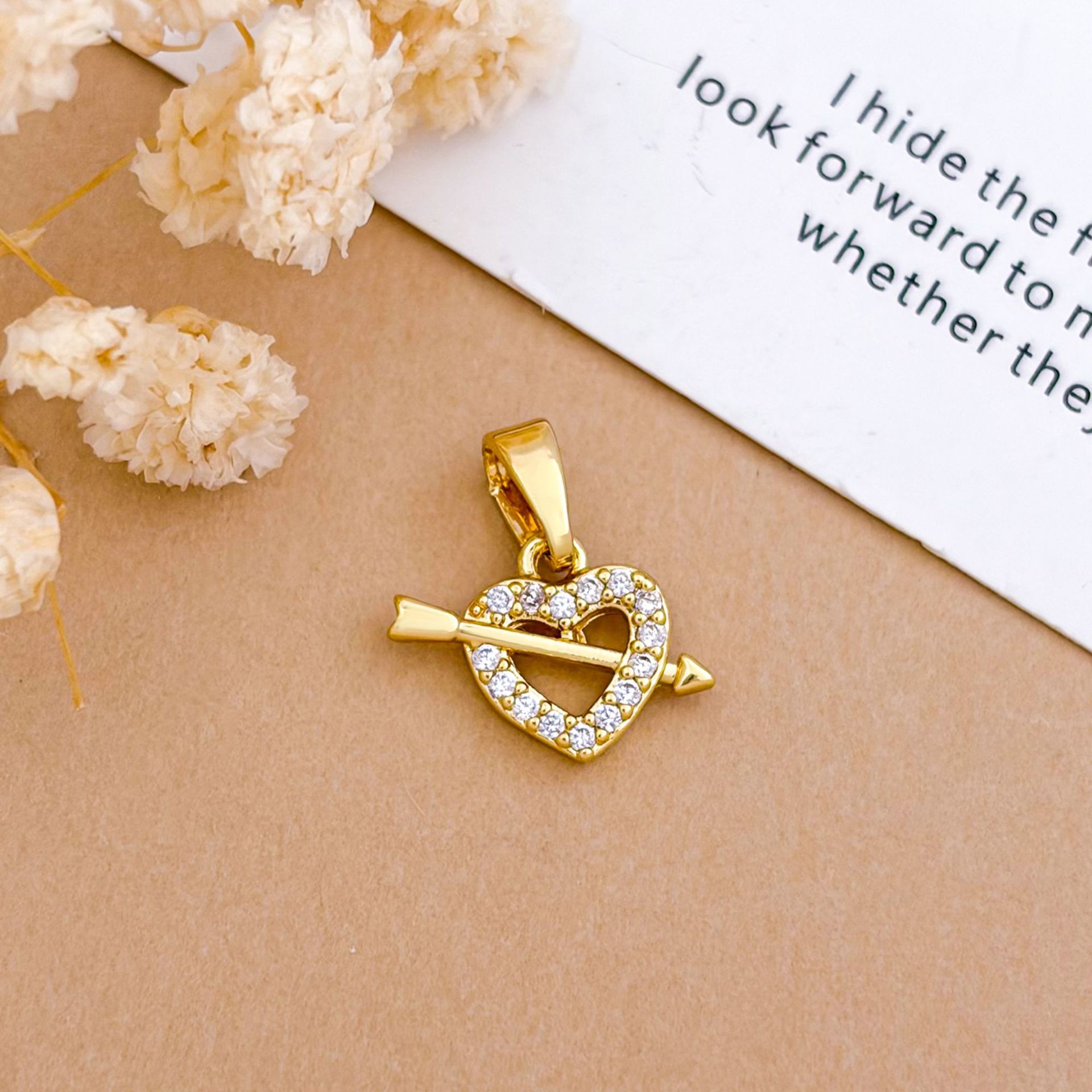 20:Xl6372 love at first sight pendant gold