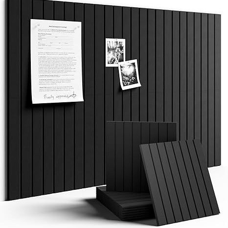 Black 12 pieces-[8 vertical stripes   full adhesive backing]