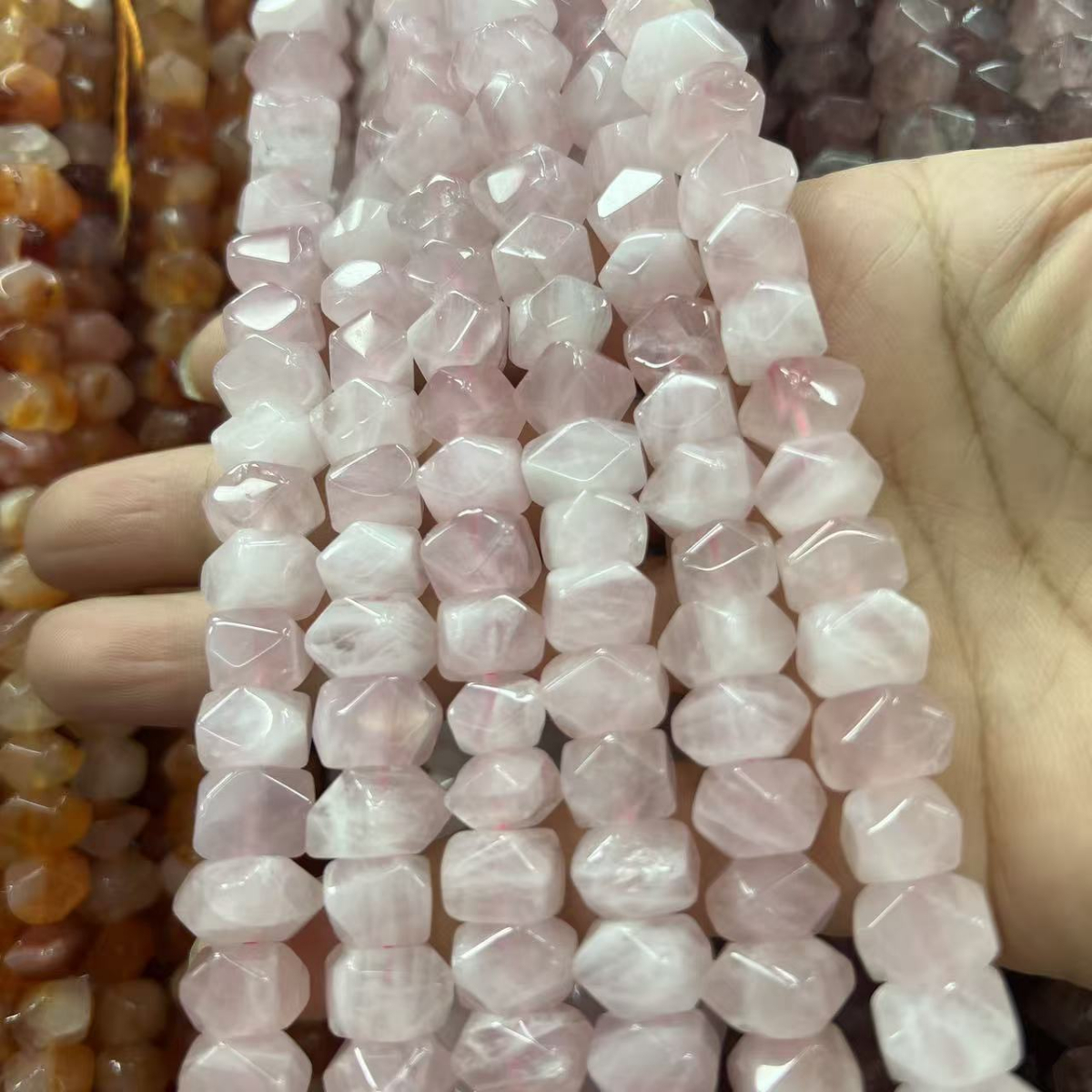 Rose quartz 6*11mm