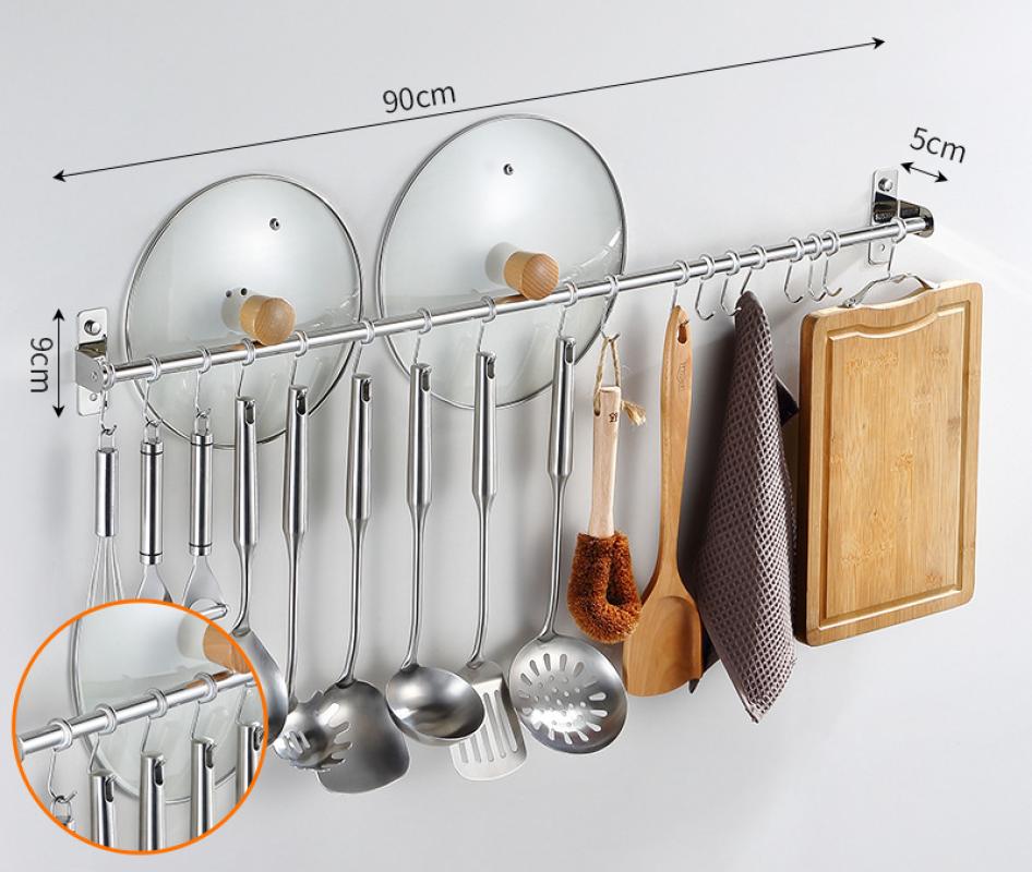 No punching/punching single rod 90cm [with 16 hooks]]