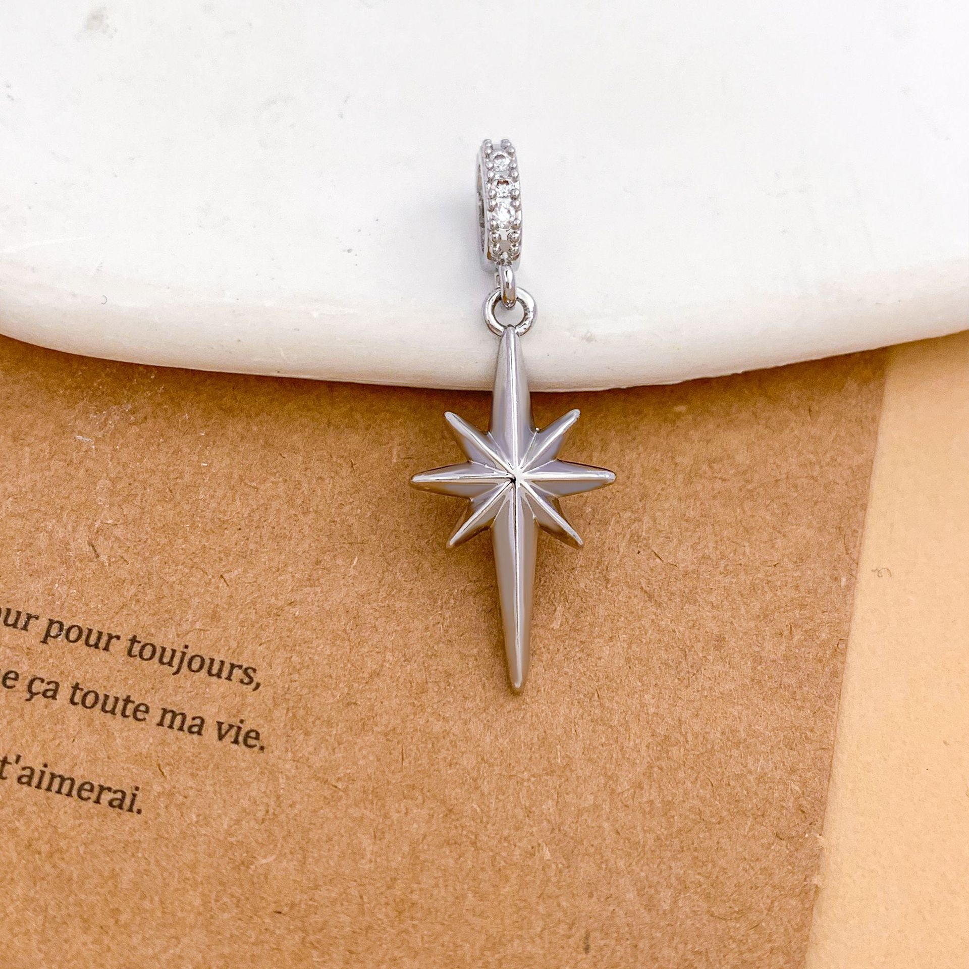 Xl1818 star pendant silver