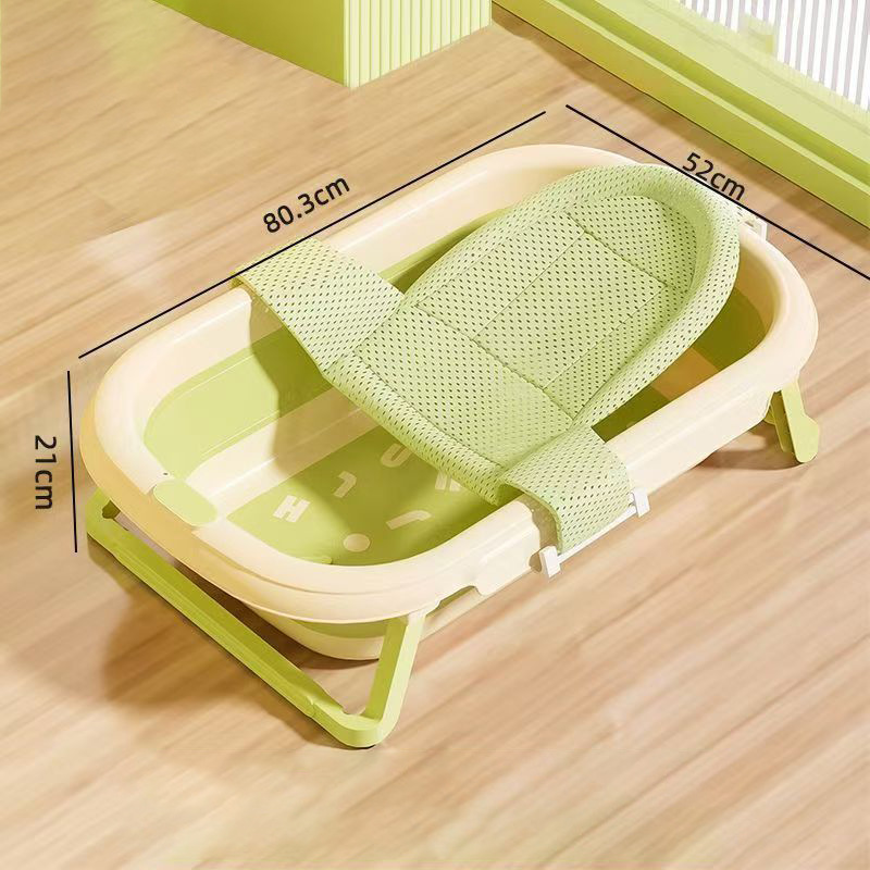 Green triangle bath net