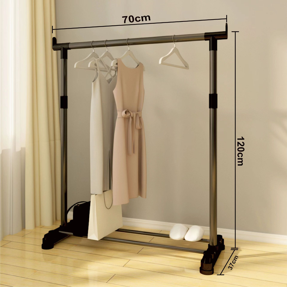 Single pole - length 70cm - medium size