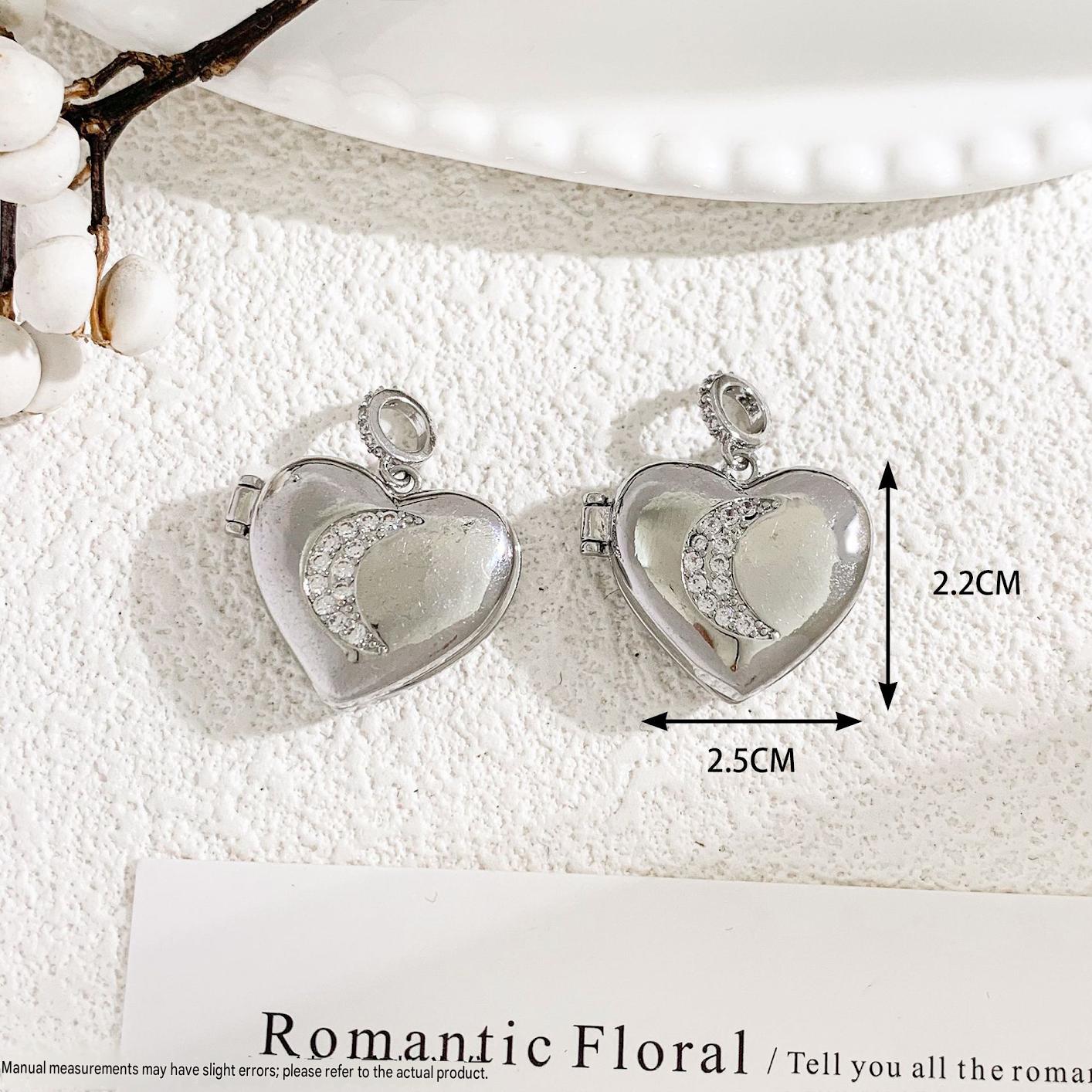 17:Xl4330 moon opening pendant silver
