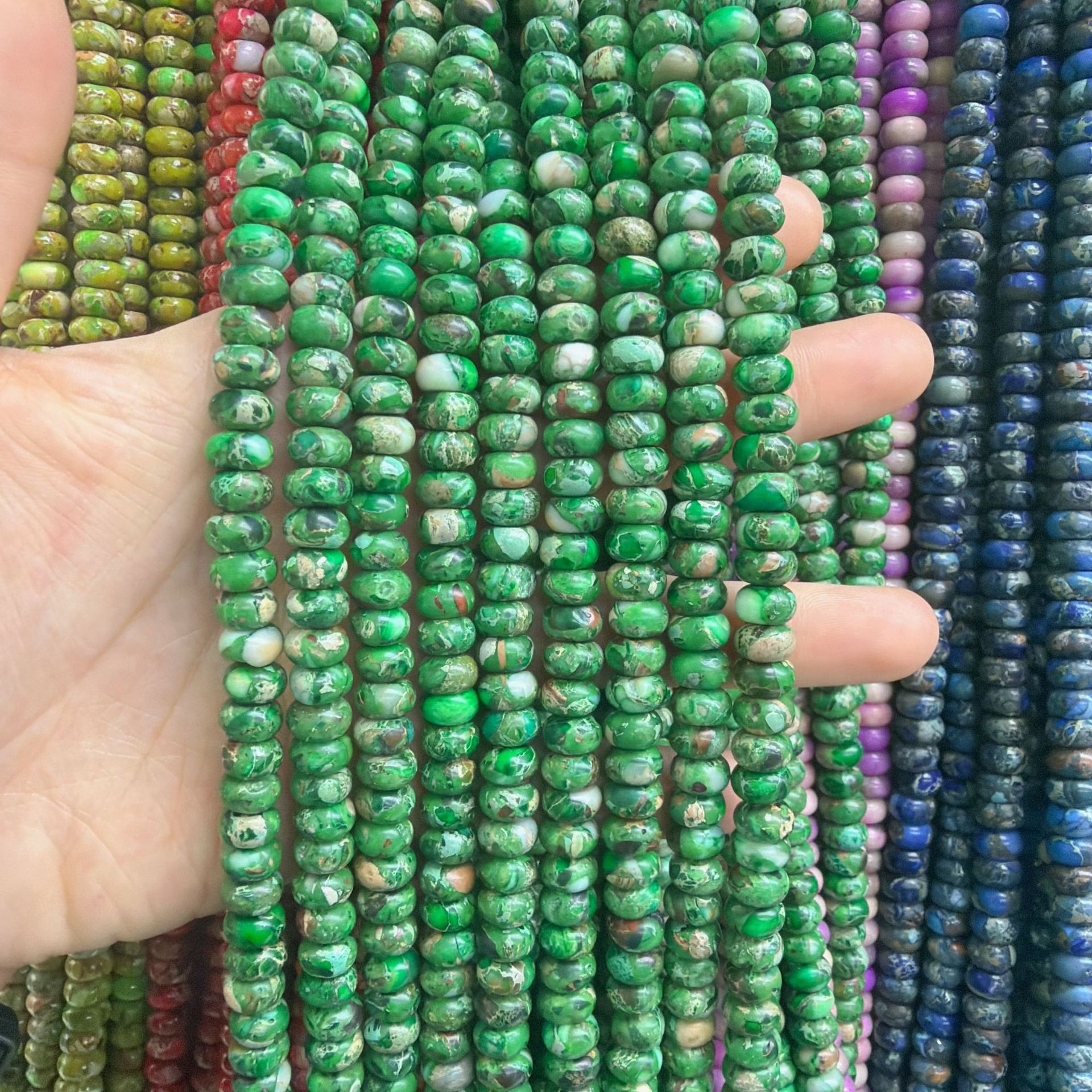 Light green 4*6mm