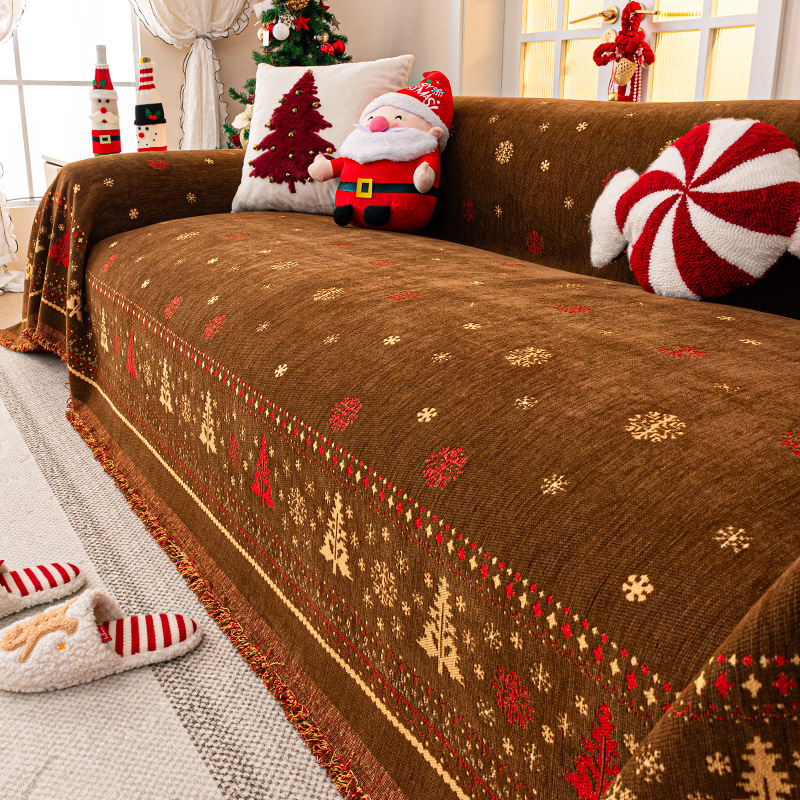 Christmas tree-coffee color