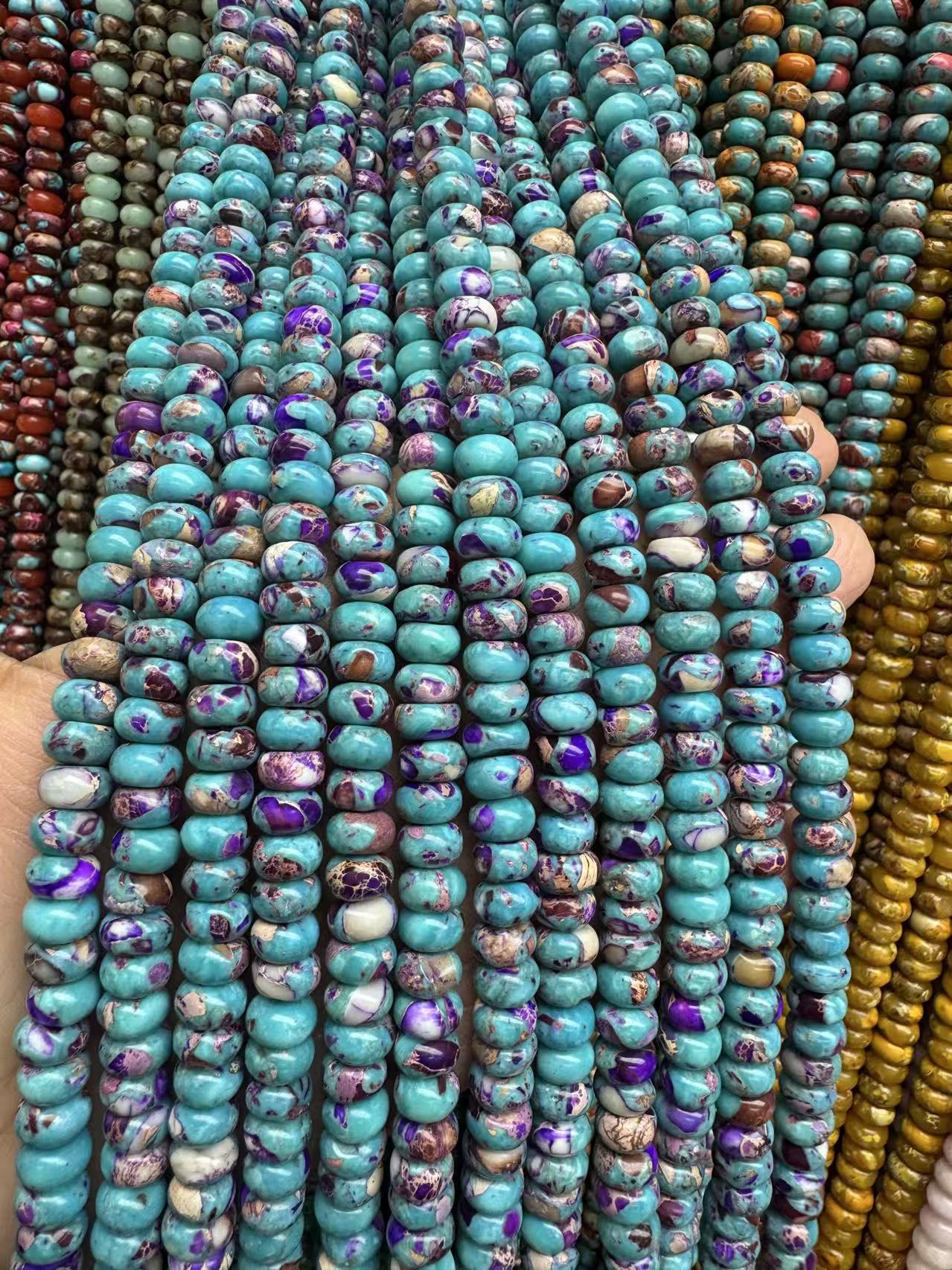 Deep purple blue 6*10mm