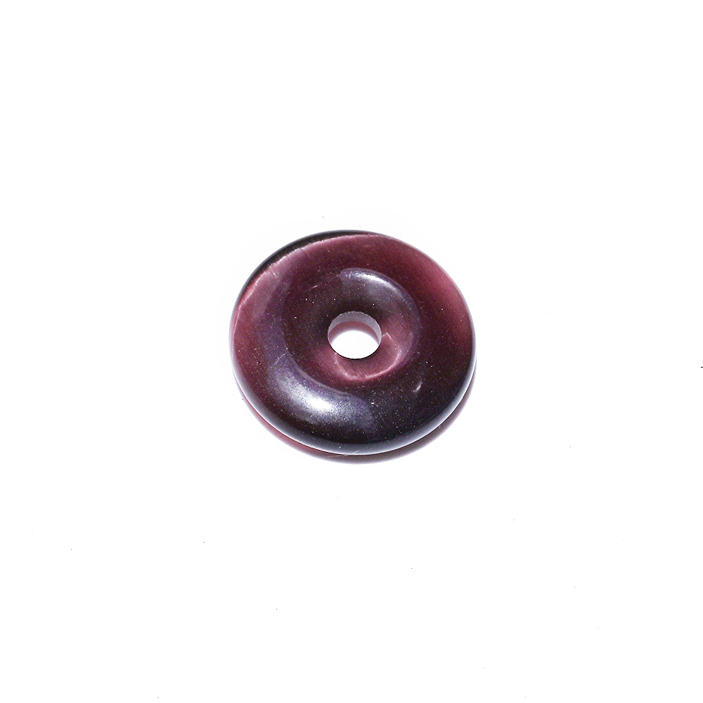 3:Deep purple cat's eye stone
