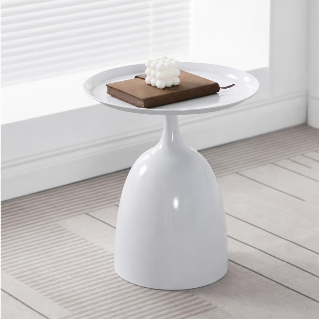 Short pure white height 43 diameter 40