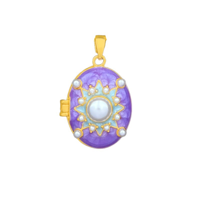 21:Xl4562 pearl star gold purple