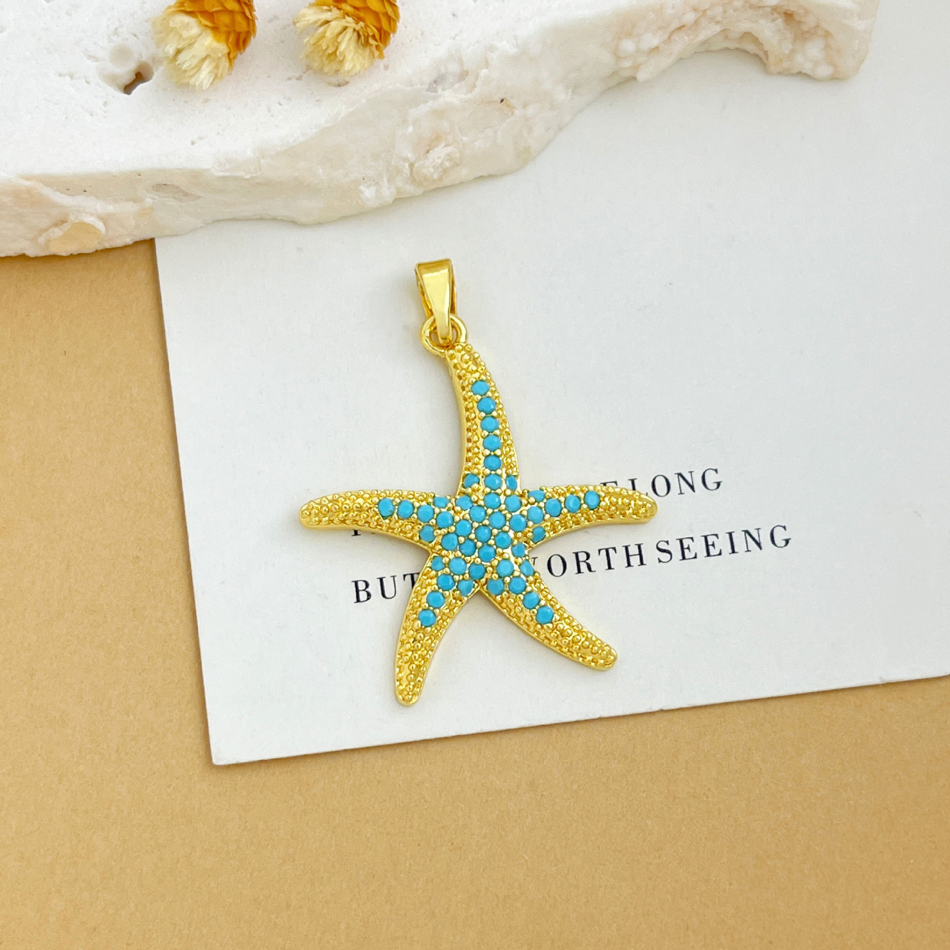 1:Xl1982 starfish pendant gold