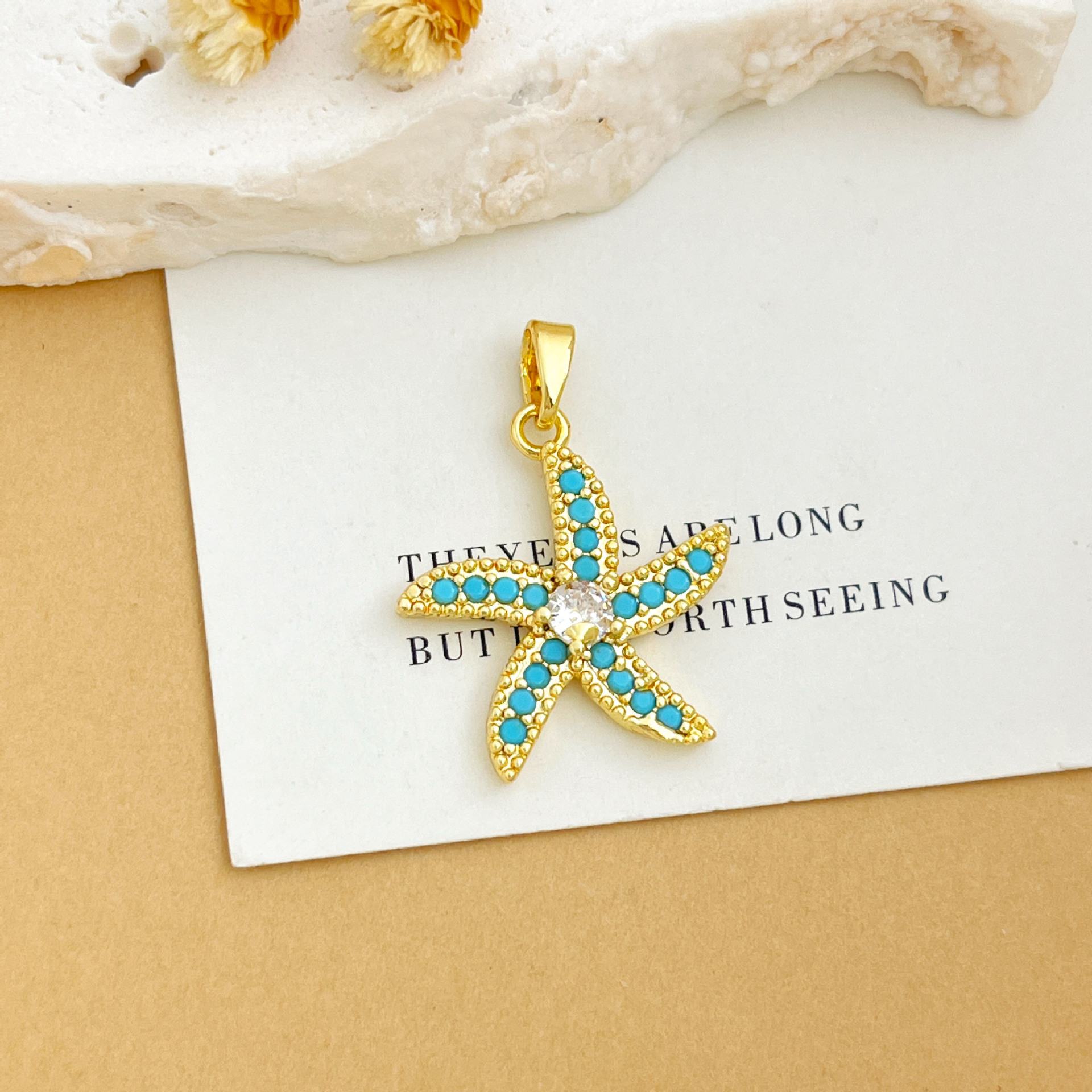 8:Xl5078 starfish pendant gold